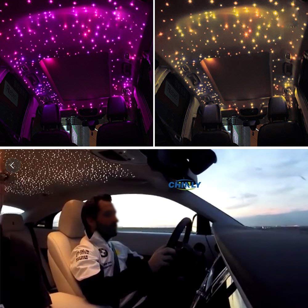 CHINLY Starry Sky Voiture Fibre Optique