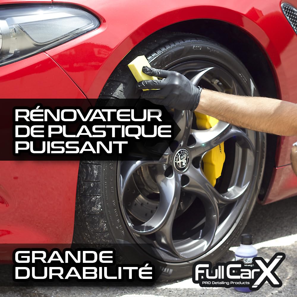 FULLCARX Total Black 250ml Super Brillant Pneu Rénovateur