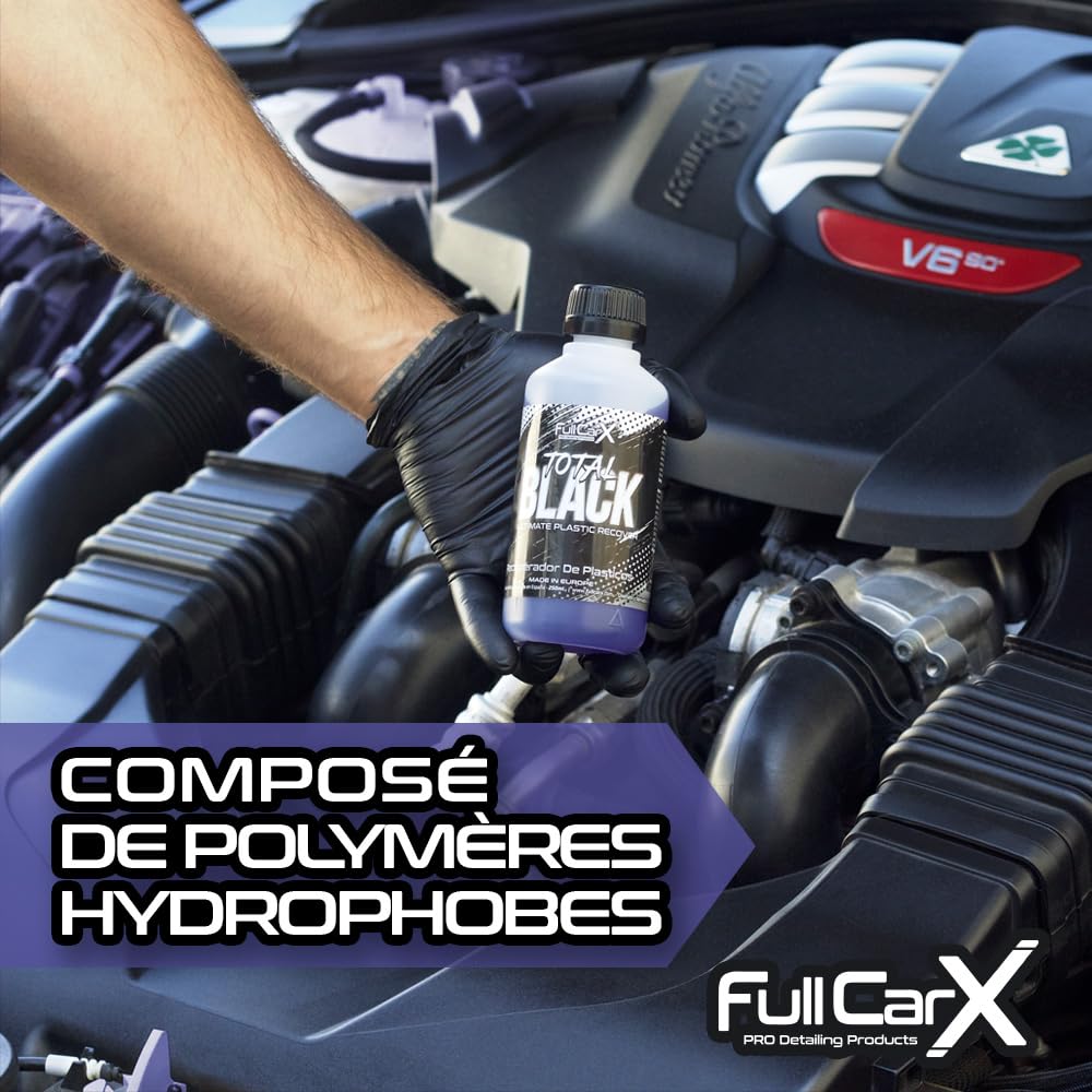 FULLCARX Total Black 250ml Super Brillant Pneu Rénovateur