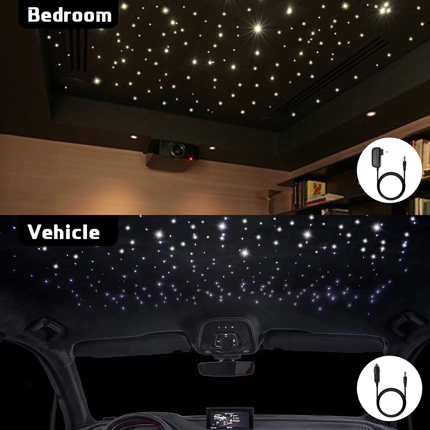 10W LED étoile à Fibre optique Kit