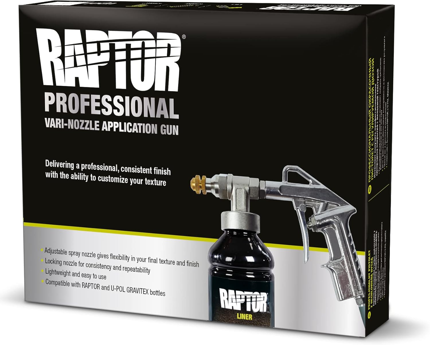 U-POL Raptor Protective Coating Kit – 4 Bottles of 3.79 Litres