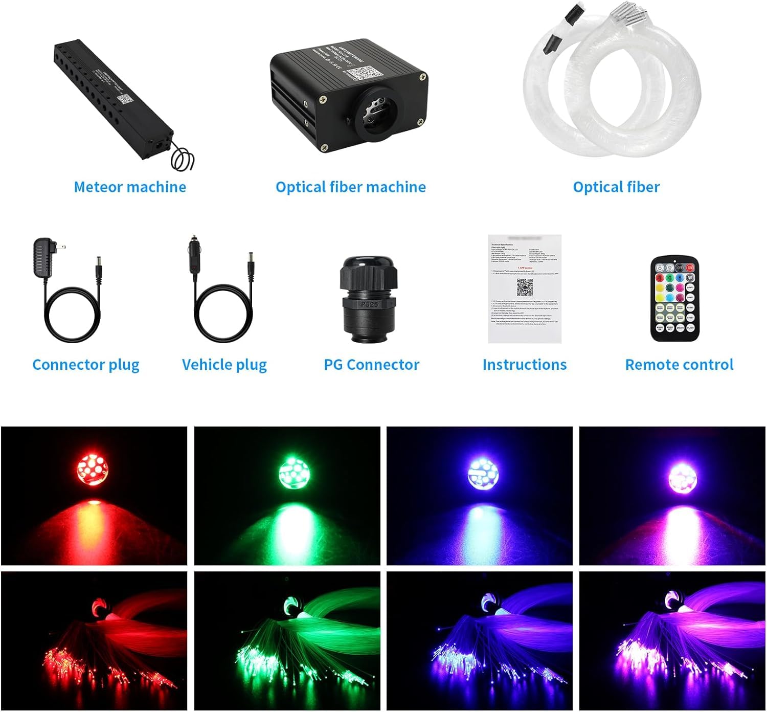 Kit Ciel Étoilé avec Effet Étoile Filante