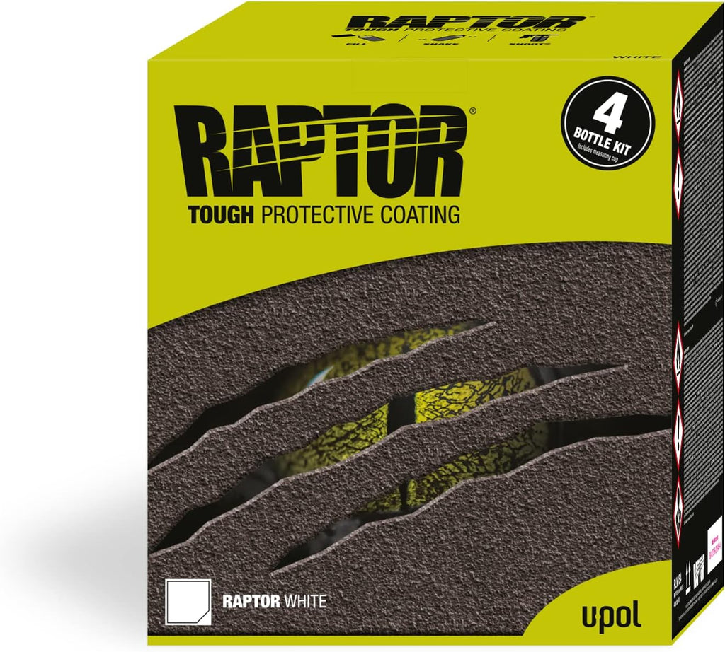 U-POL Raptor Protective Coating Kit – 4 Bottles of 3.79 Litres