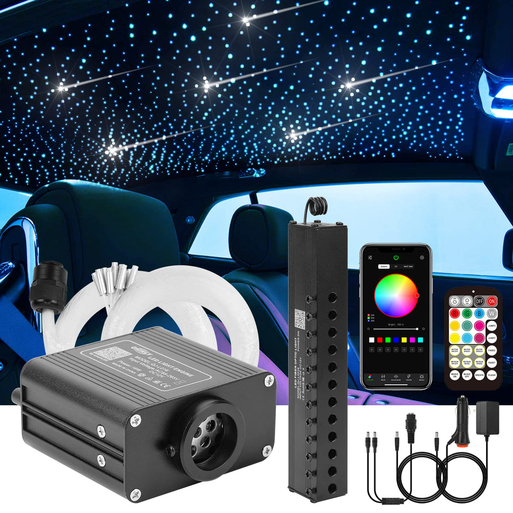CHINLY Starry Sky Voiture Fibre Optique