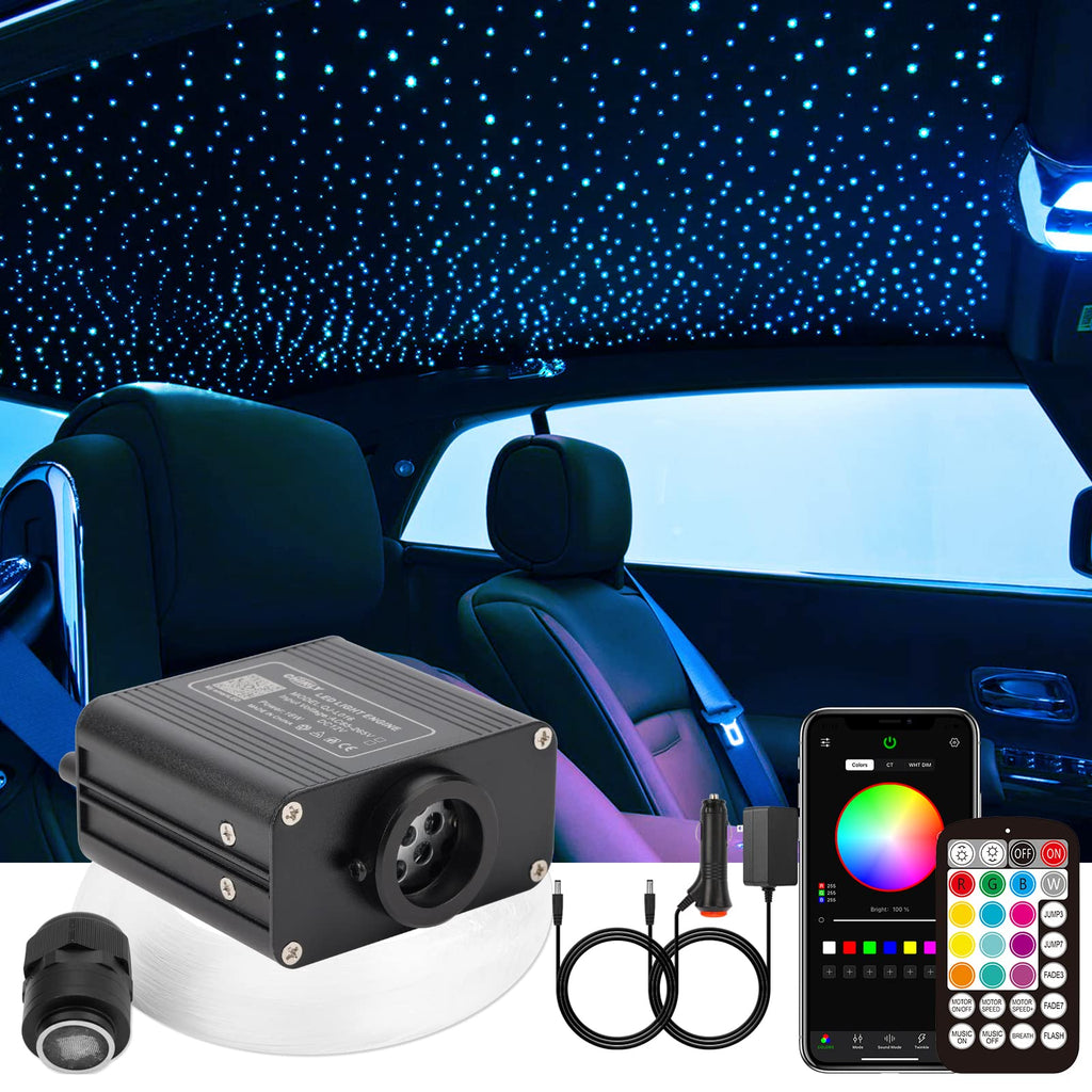 CHINLY Starry Sky Voiture Fibre Optique