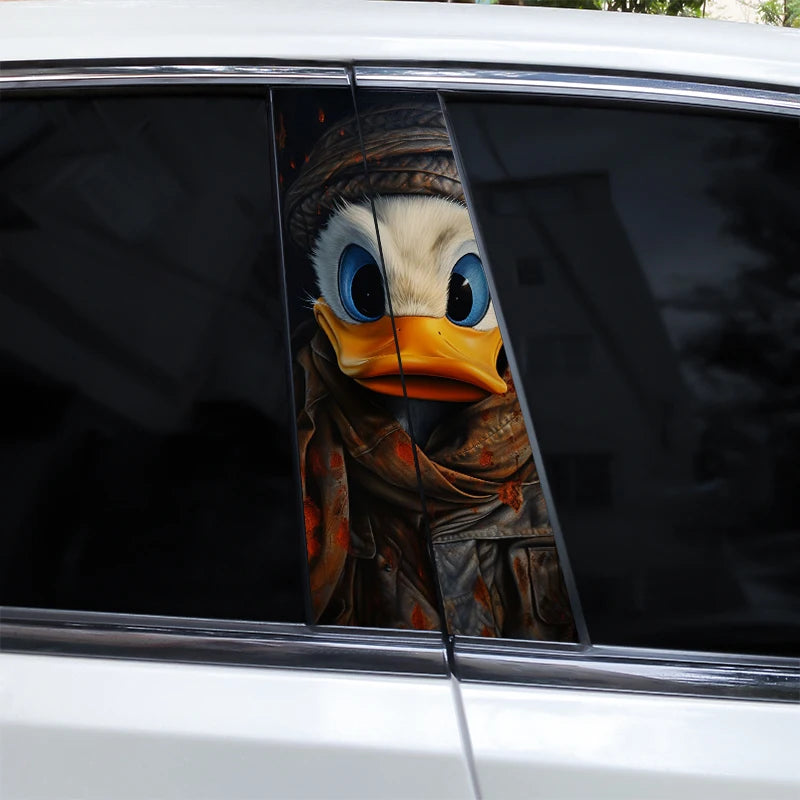 2pcs Evil Duck Car