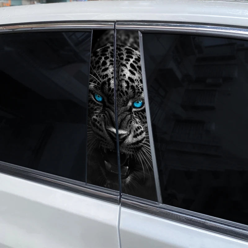 2pcs Lion Animal Car