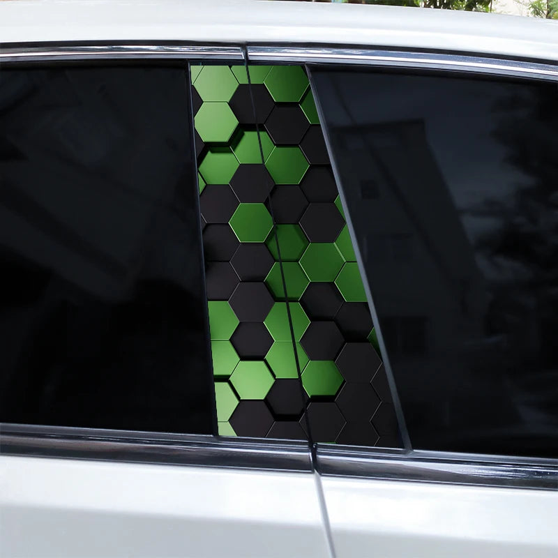 2pcs Honeycomb Car