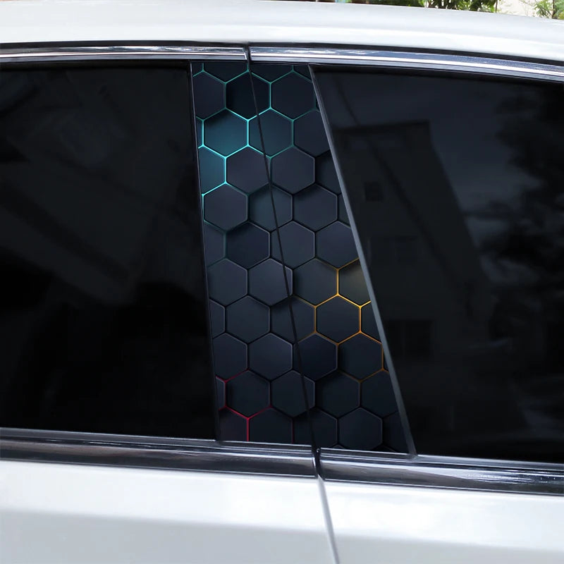 2pcs Honeycomb Car