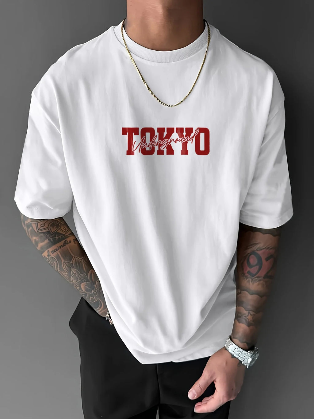 Graphic T Shirt Loose Fit Tee Tokyo