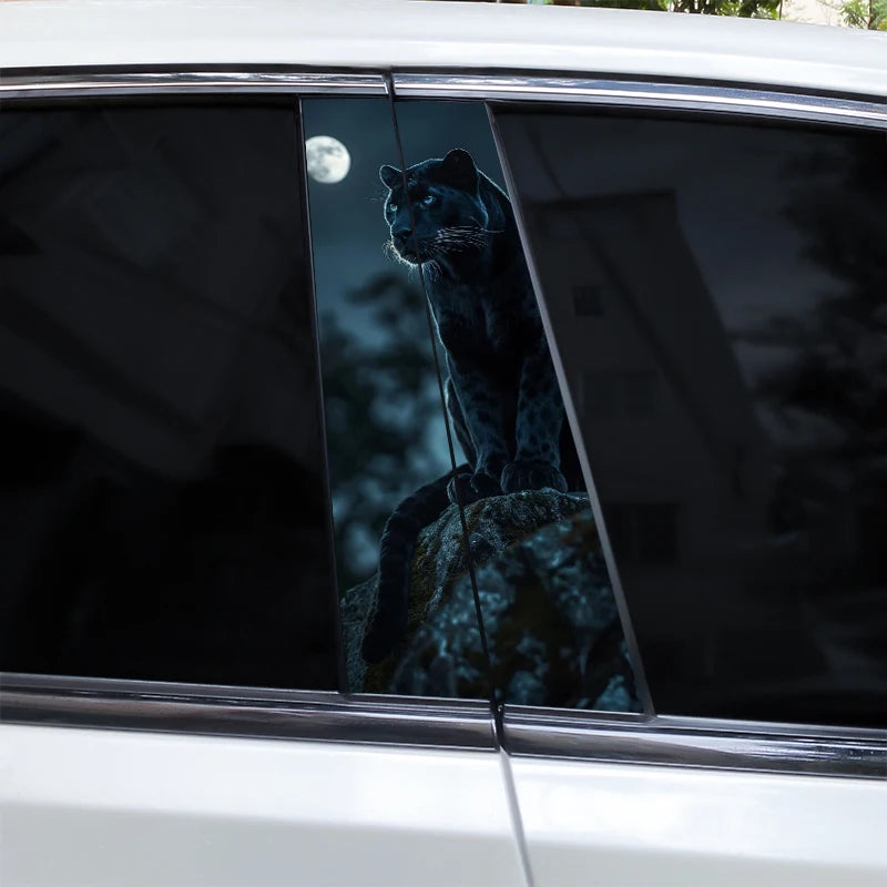 2pcs Lion Animal Car