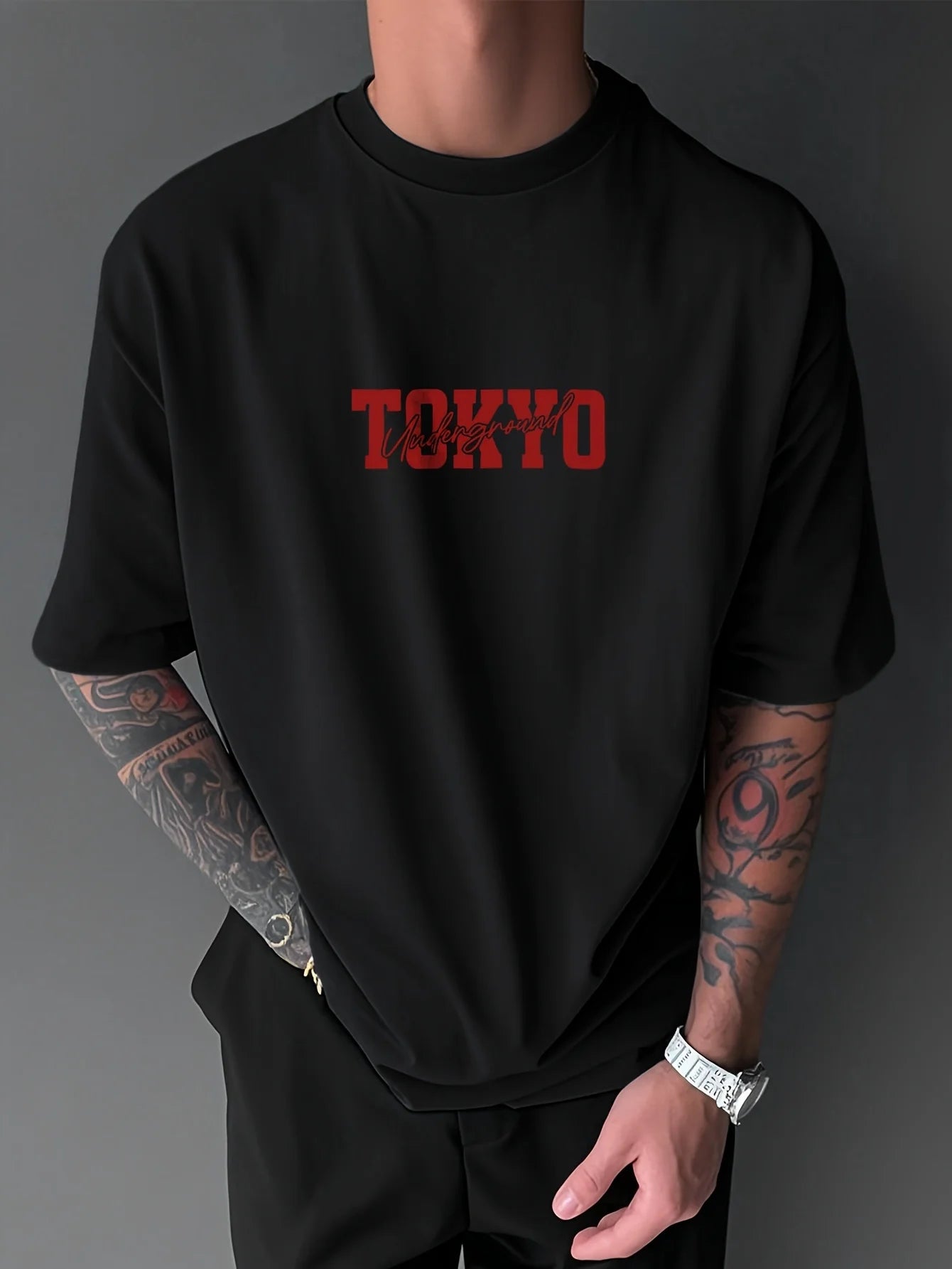 Graphic T Shirt Loose Fit Tee Tokyo