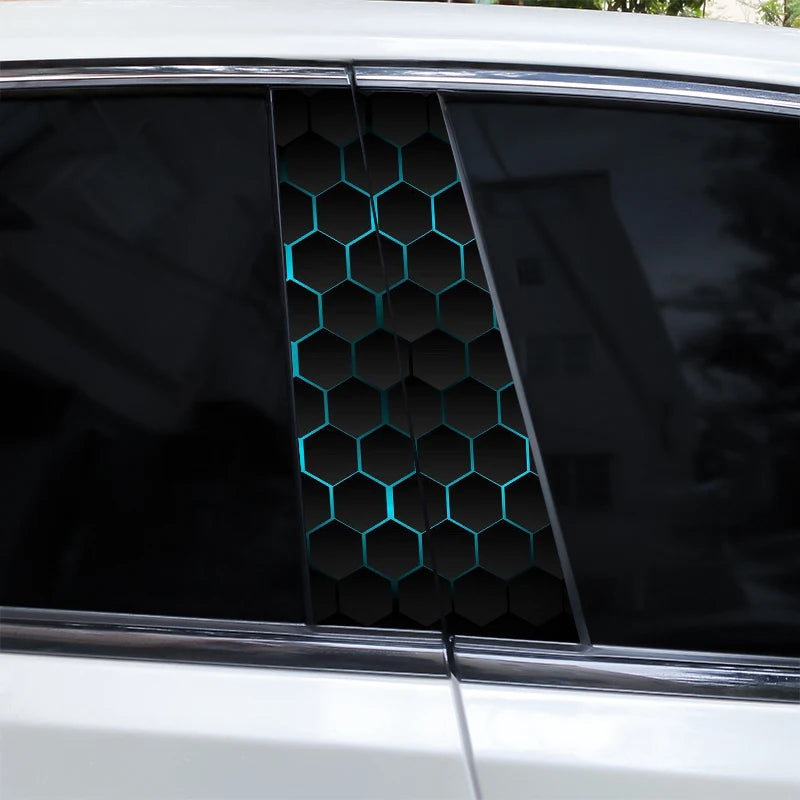 2pcs Honeycomb