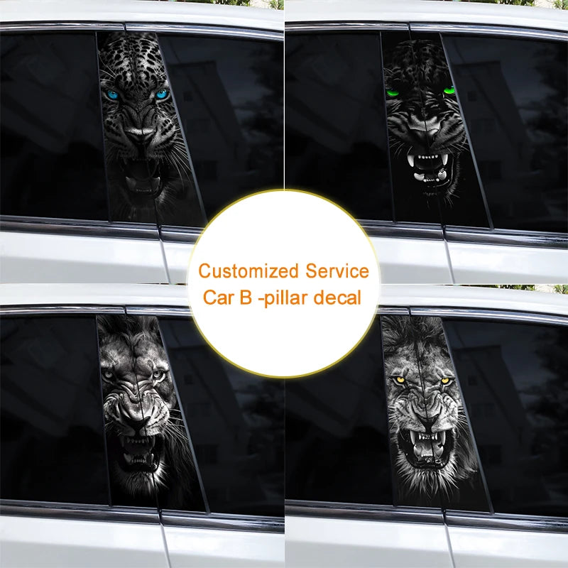 2pcs Ferocious Animal