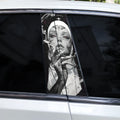 2pcs Nun Car Sticker