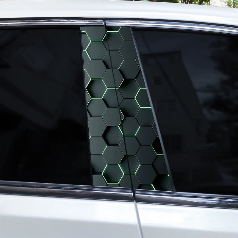 2pcs Honeycomb Car